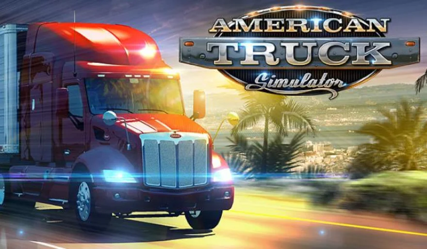 AMERICAN TRUCK SIMULATOR v1.55.2.1 + ONLINE STEAM v4